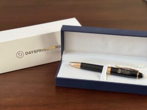 Dayspring Pen Donation